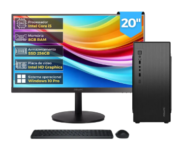 COMPUTADOR I3, 8GB, SSD 240GB, WINDOWS 11 PRO | GO